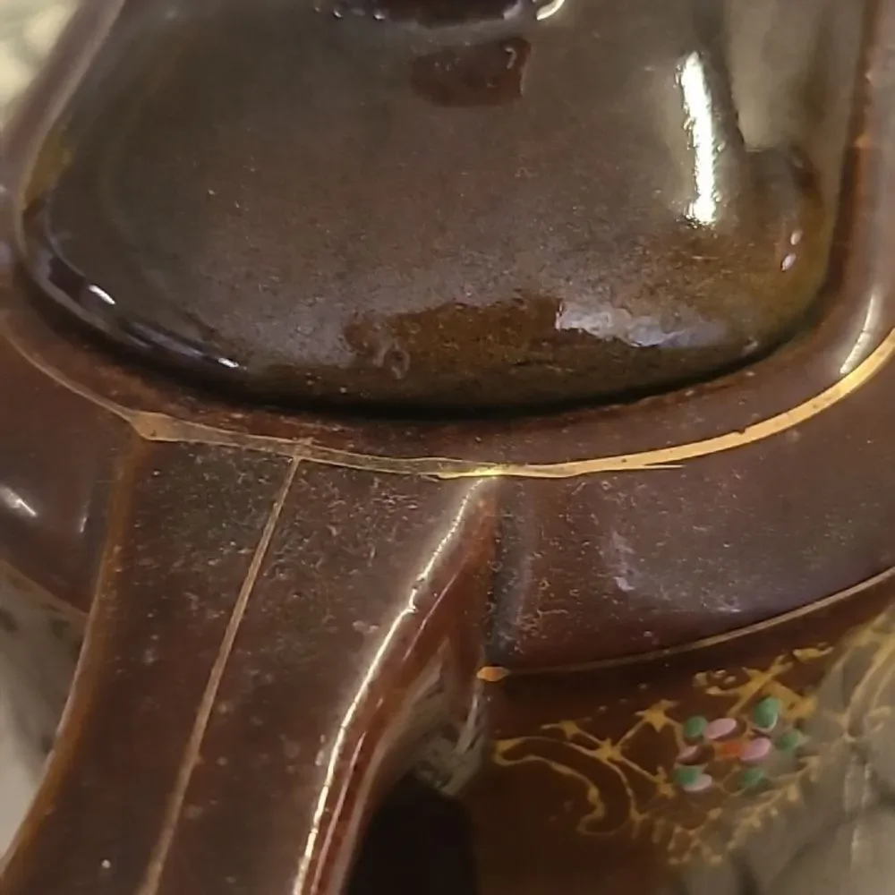 Elegant Japanese Ceramic Teapot